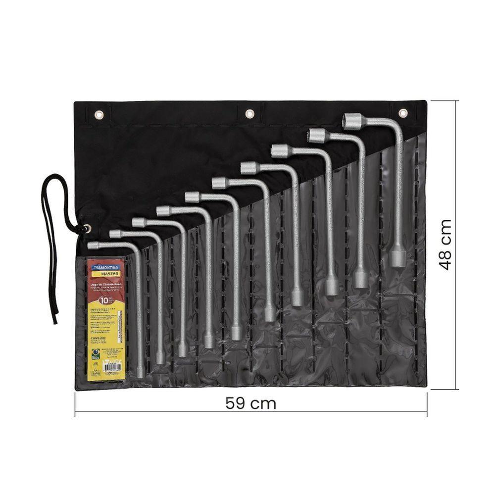 Jogo De Chaves Biela Em Aço Especial Cromado 10 Peças Tramontina Master Tramontina - 2