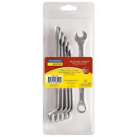 Jogo De Chaves Combinadas Com Corpo Forjado Em Aço Especial Cromado Em Milímetros 6 Peças - 1