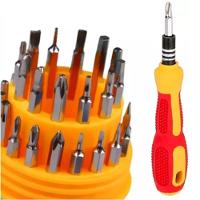 Ferramenta Kit Fenda Chave Philips Toque 31em 1 Completo - 1