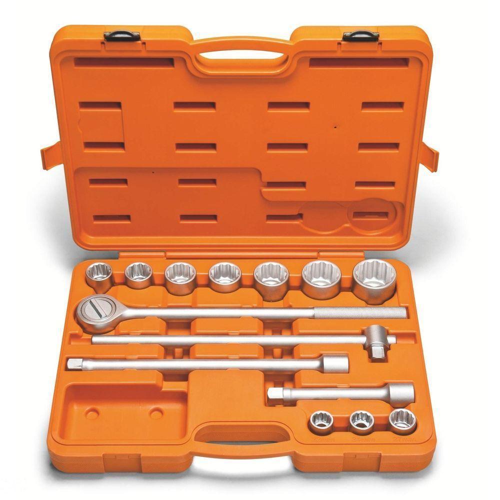 Maleta Com Soquetes Estriados E Acessórios 3/4" 14 Peças - Milímetros Tramontina - 1