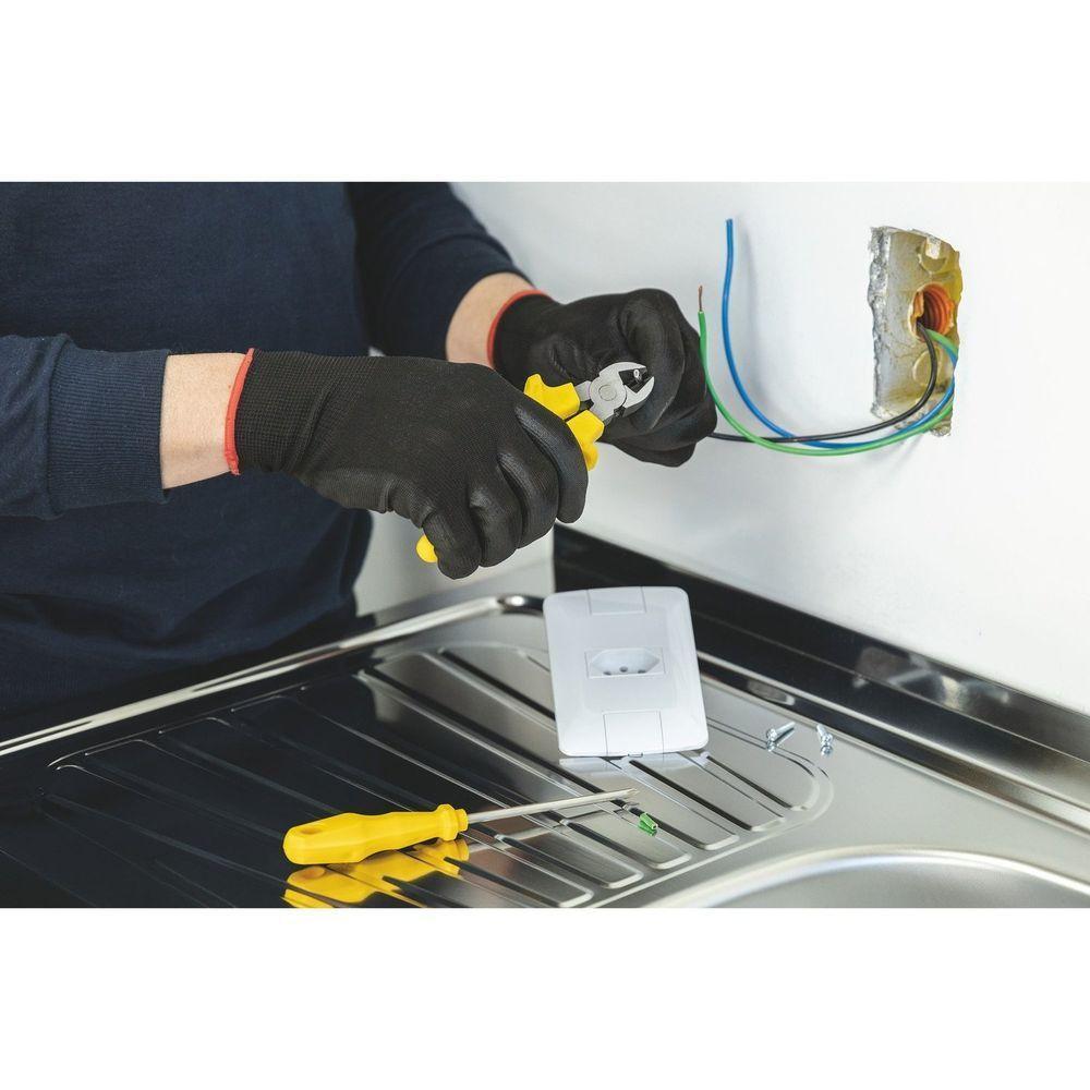 Kit De Ferramentas Com Alicate De Pressão 10" Alicate Corte Diagonal 6" E Alicate Bico Me - 2