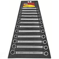 Conjunto De Chaves Estrela Com Corpo Em Aço Especial Cromado 12 Peças Em Milímetros - 1