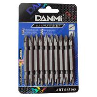Conjunto De Ponteira Pontas Duplas Chave Phillips Ph2 10 Peças Danmi® - 1