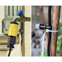 Mangueira Climatizadora Kit 5 Uni Sistema Irrigacao Nevoa Quintal Grama 10M Jardim - 12