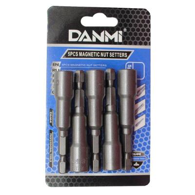 Jogo De Soquetes Magnéticos 8 Mm 5 Peças Danmi®