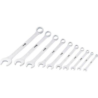 Jogo Chave Combinada 6-22mm Aço Carbono Com 10 Peças Suporte