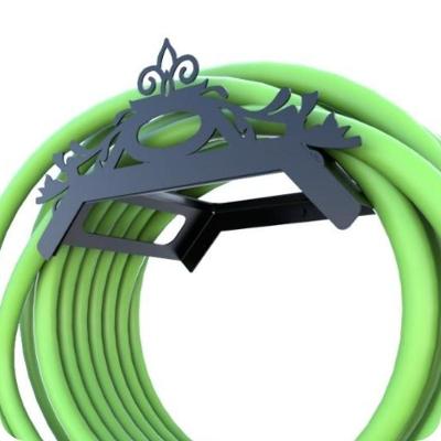 Suporte Enrolador de Mangueira de Jardim Classic Preto