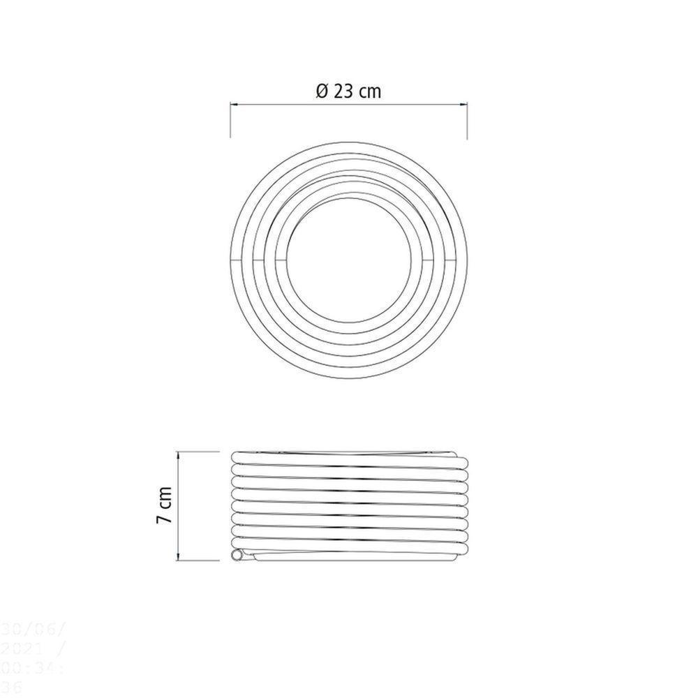Mangueira De Nível Cristal 5/16" Tramontina Em Pvc 1 Camada 10 M Tramontina - 2
