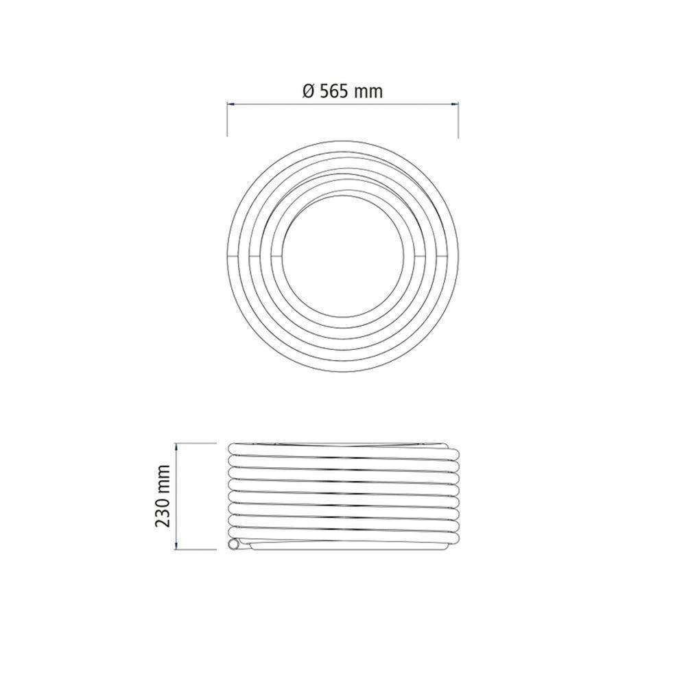 Mangueira Flex 5/8" Tramontina Verde Em Pvc 3 Camadas 100 M Tramontina - 5