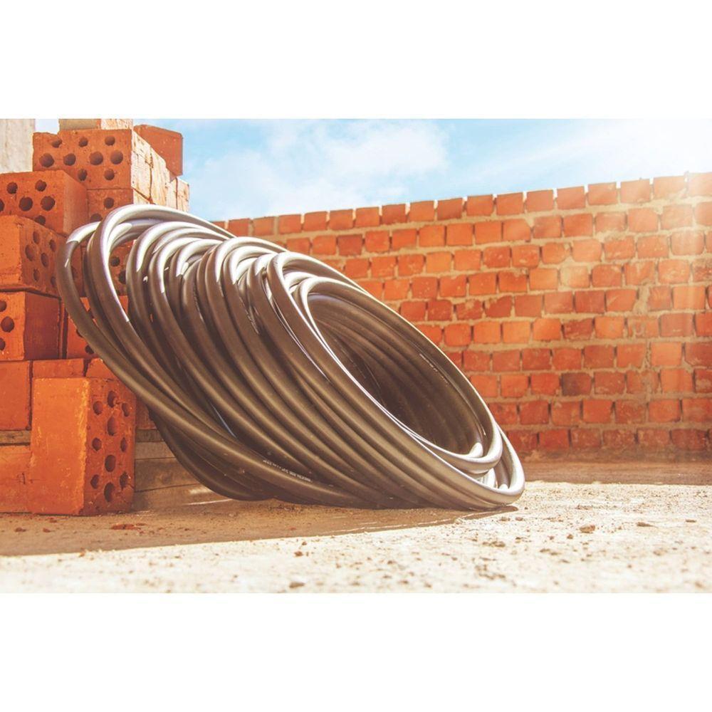 Mangueira Para Irrigação 3/4" Tramontina Preta Em Pebd 1 Camada 100 M - 2,0 Mm Tramontina - 2