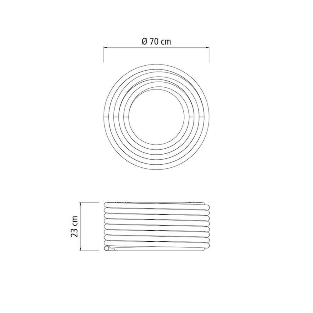 Mangueira Para Irrigação 3/4" Tramontina Preta Em Pebd 1 Camada 100 M - 2,0 Mm Tramontina - 6