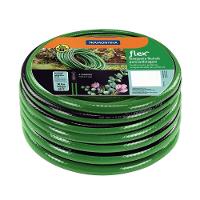 Mangueira Flex Para Jardim Tramontina Verde Com Faixa Preta Em Pvc 4 Camadas 30 M Tramontina - 1