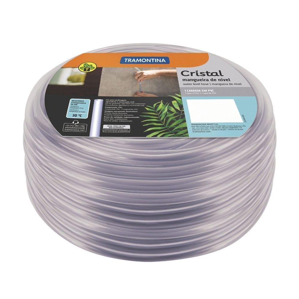 Mangueira De Nível Cristal 5/16" Tramontina Em Pvc 1 Camada 100 M Tramontina - 1