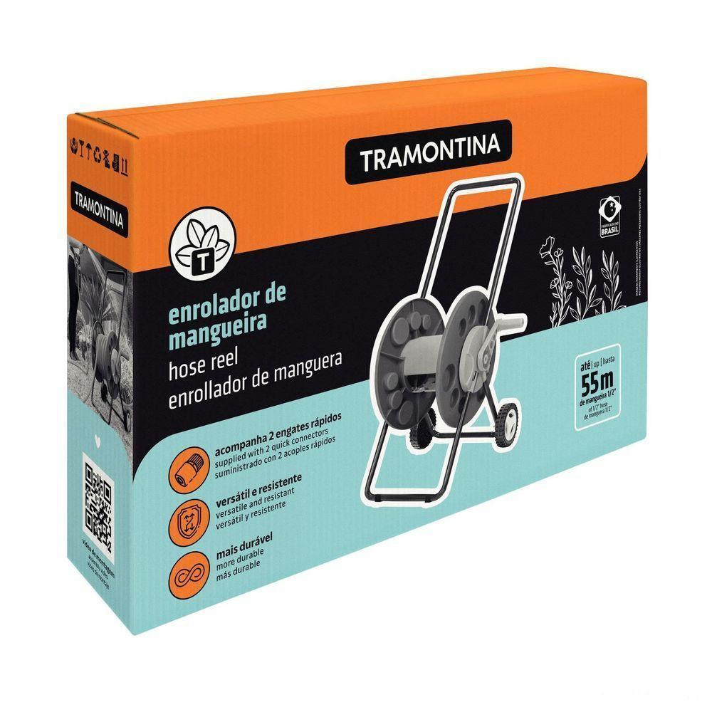Enrolador De Mangueira Tramontina Com Rodinhas Tramontina - 3