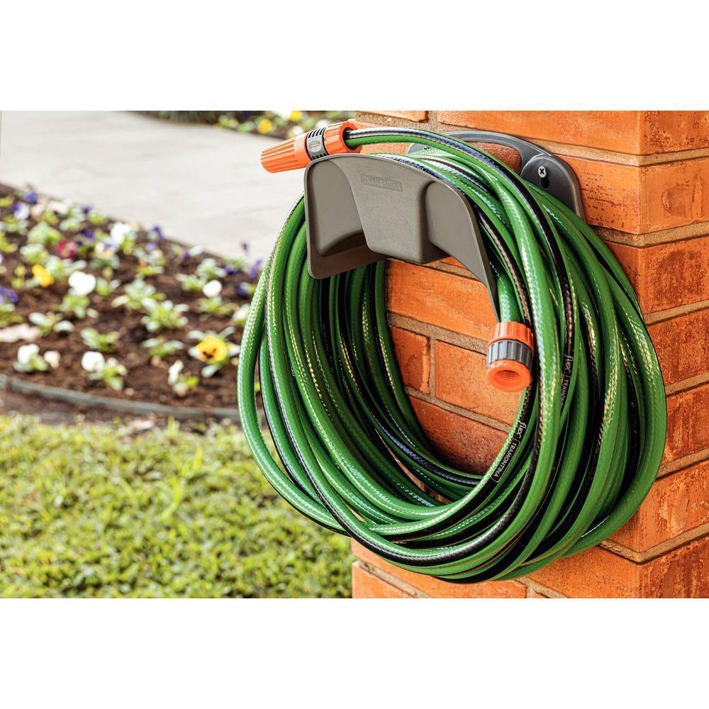 Mangueira Flex Para Jardim Verde Com Faixa Preta Em Pvc 4 Camadas 25 M Com Engate Rosquea - 5