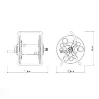Enrolador De Mangueira Tramontina Tramontina - 3