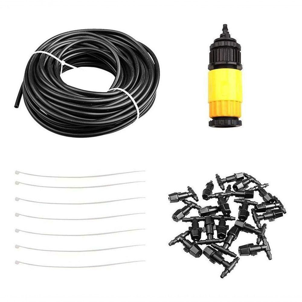 Mangueira Climatizadora Nevoa Kit Sistema Irrigacao Jardim - 5