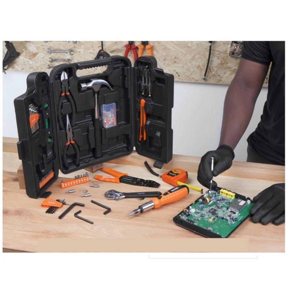Jogo De Ferramentas Kit Com 129 Peças + Maleta  - 8