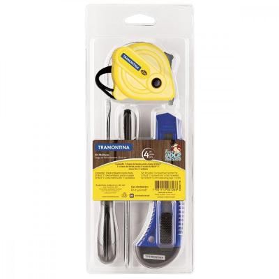 Kit de Ferramentas Tramontina Uso Doméstico 4 Peças