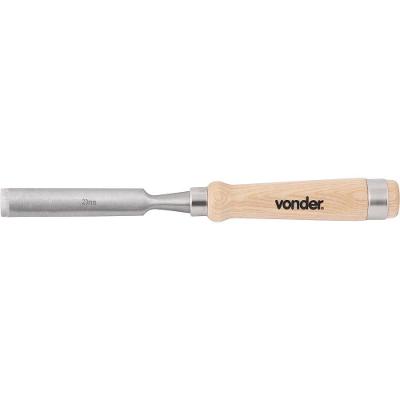 Formão Goivado 20Mm Aço Carbono Cabo Madeira - Vonder