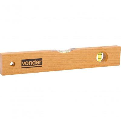 Nível Madeira 12" 2 Bolhas - Vonder