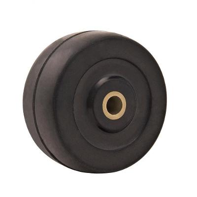 Roda De Borr. 2" Leve 25Kg Eixo Bucha 6Mm Borr. Preta Vonder