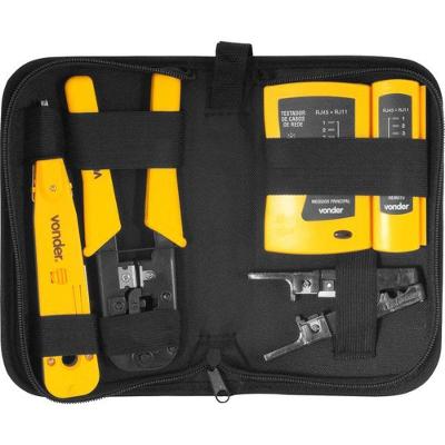 Jogo Testador Cabo De Rede Com Acessórios - Vonder