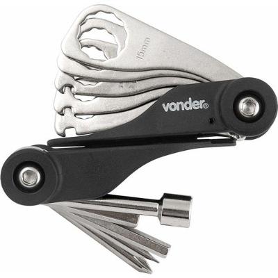 Jogo Ferramentas Para Bicicleta 17 Peças Vonder