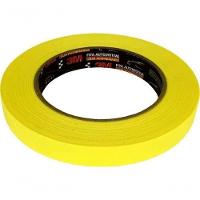 Fita Crepe Amarela 18x40m - 3m Sem Variação único - 1