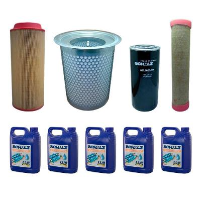 Kit Preventiva Compressor Parafuso Schulz Srp 4040 4040e 4040 Flex
