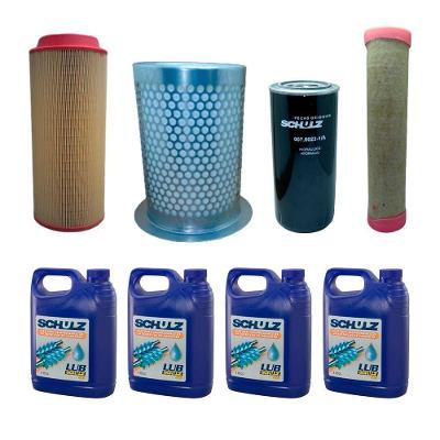 Kit Preventiva Compressor Parafuso Schulz Srp 3030 4020 4025 4030 Lean Dynamic E-flex