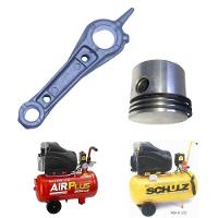 Kit Reparo Pistão Anel Biela Compressor Schulz Msa8 Msa8.1 Msa5.2 Csa8.5 - 1
