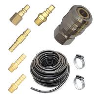 Kit 5 Mts Mangueira 5/16 Para Compressor + Engate Rápido - 1