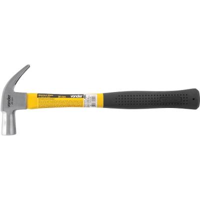Martelo Unha 23Mm Aço Forjado Cabo Fibra Emborrachado Vond