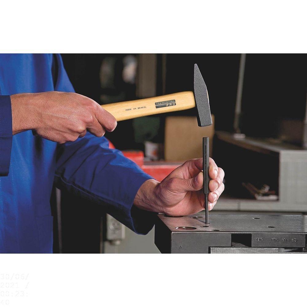 Martelo De Pena Com Cabo De Madeira 400 G Tramontina Pro Tramontina - 6