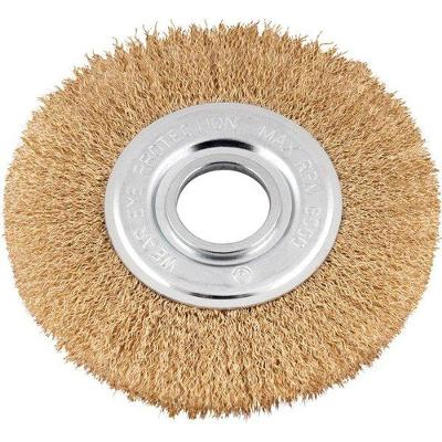 Escova Circular Ondulada 6"X1/2" Furo 1.1/4" 6000Rpm