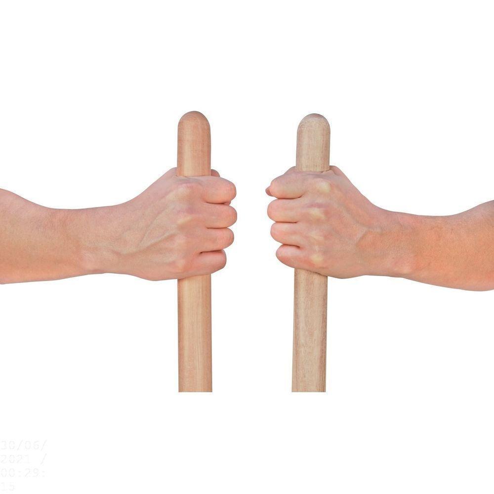 Cavadeira Articulada Em Aço Com Cabo De Madeira 110 Cm E Batente Em Polipropileno - 2