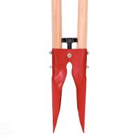 Cavadeira Articulada Em Aço Com Cabo De Madeira 110 Cm E Batente Em Polipropileno - 6