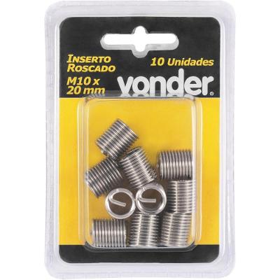 Inserto Roscado M10 X 20 Mm 10pçs