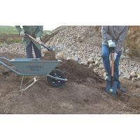 Pá De Bico 405/30 Em Aço Com Cabo De Madeira 71 Cm Com Empunhadura Plástica Curva Ergonôm - 2