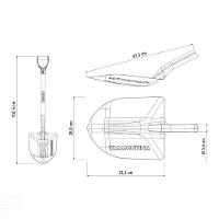 Pá De Bico 460/30 Em Aço Com Cabo De Madeira 71 Cm Com Empunhadura Plástica Curva Ergonôm - 3