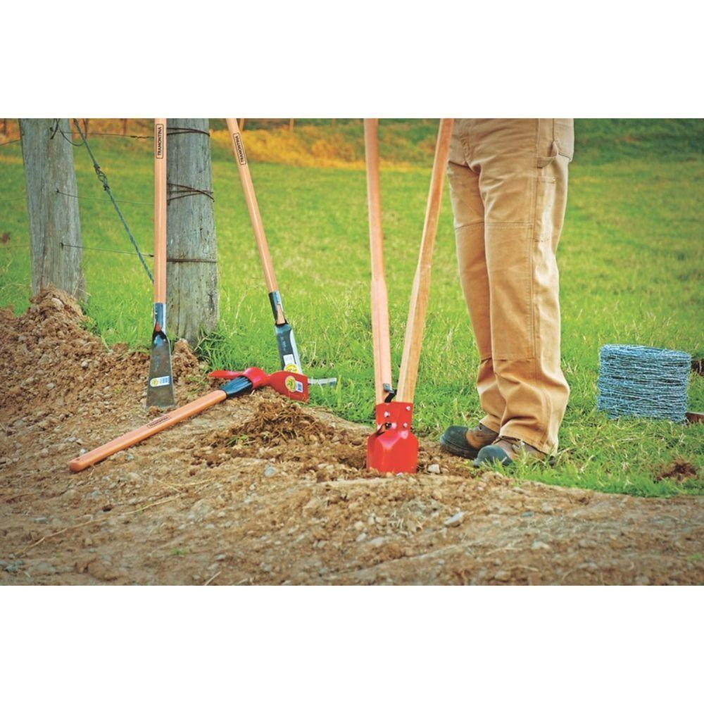 Cavadeira Articulada Em Aço Com Cabo De Madeira 120 Cm E Batente Em Polipropileno - 2