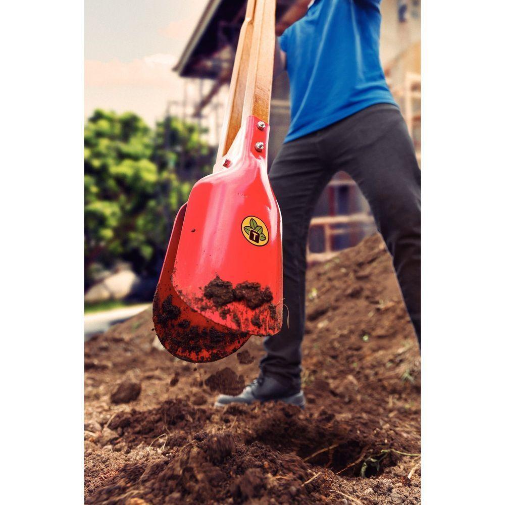 Cavadeira Articulada Metálica Tramontina Com Cabos De Madeira 120 Cm E Batente Plástico Tramontina - 2