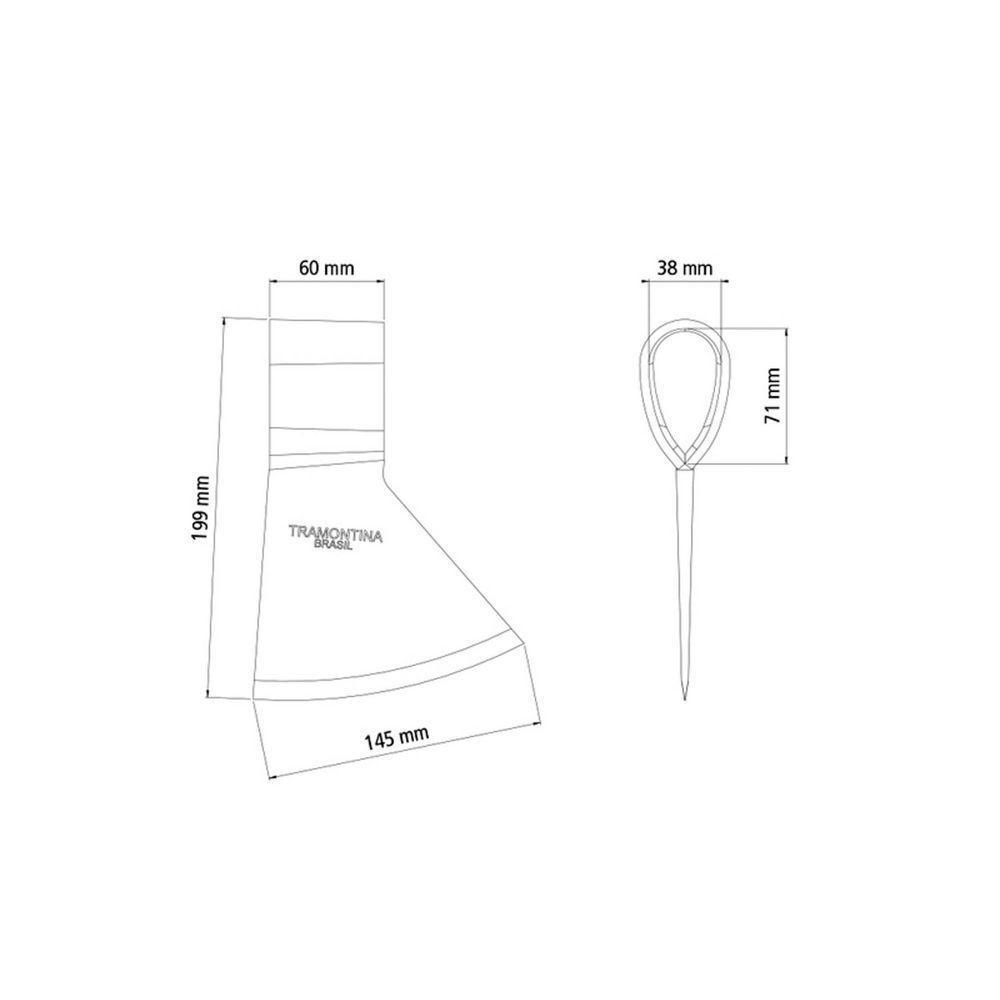 Machado Soldado Com Cabeça Redonda Tramontina Tamanho 3.5 Em Aço Sem Cabo Tramontina - 4