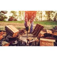 Machado Soldado Com Cabeça Redonda Tamanho 3.5 Em Aço Com Cabo De Madeira 90 Cm - 2