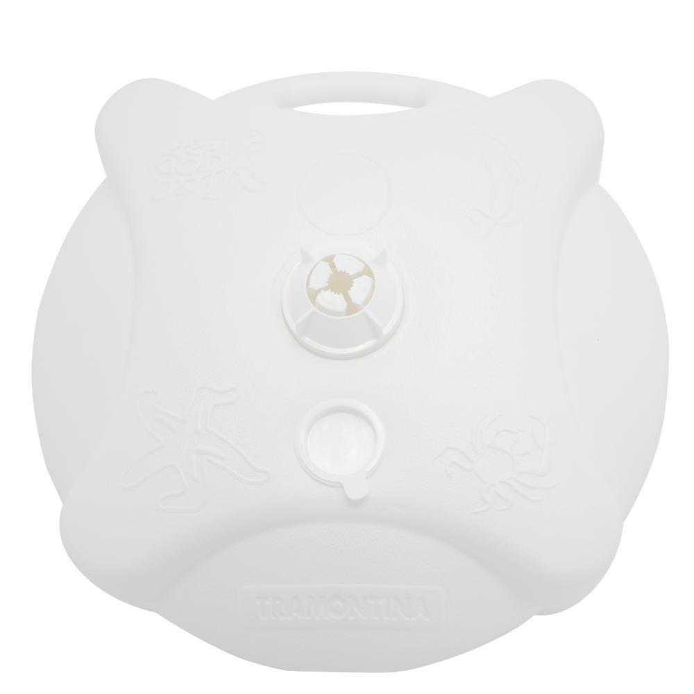 Base Para Guarda Sol Basic Em Polipropileno Branco - 1