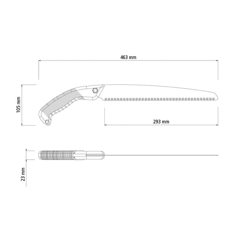 Serrote Profissional 11,5" Tramontina Em Aço Com Cabo Plástico Tramontina - 4
