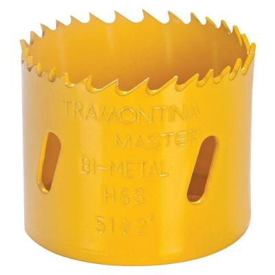 Serra Copo Bi-metálica 14 Mm 9/16" Tramontina Com Dentes Em Aço Rápido Hss Tramontina