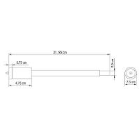 Serra Copo Diamantada 75 Mm Tramontina Com Haste E Pino Guia Tramontina - 2