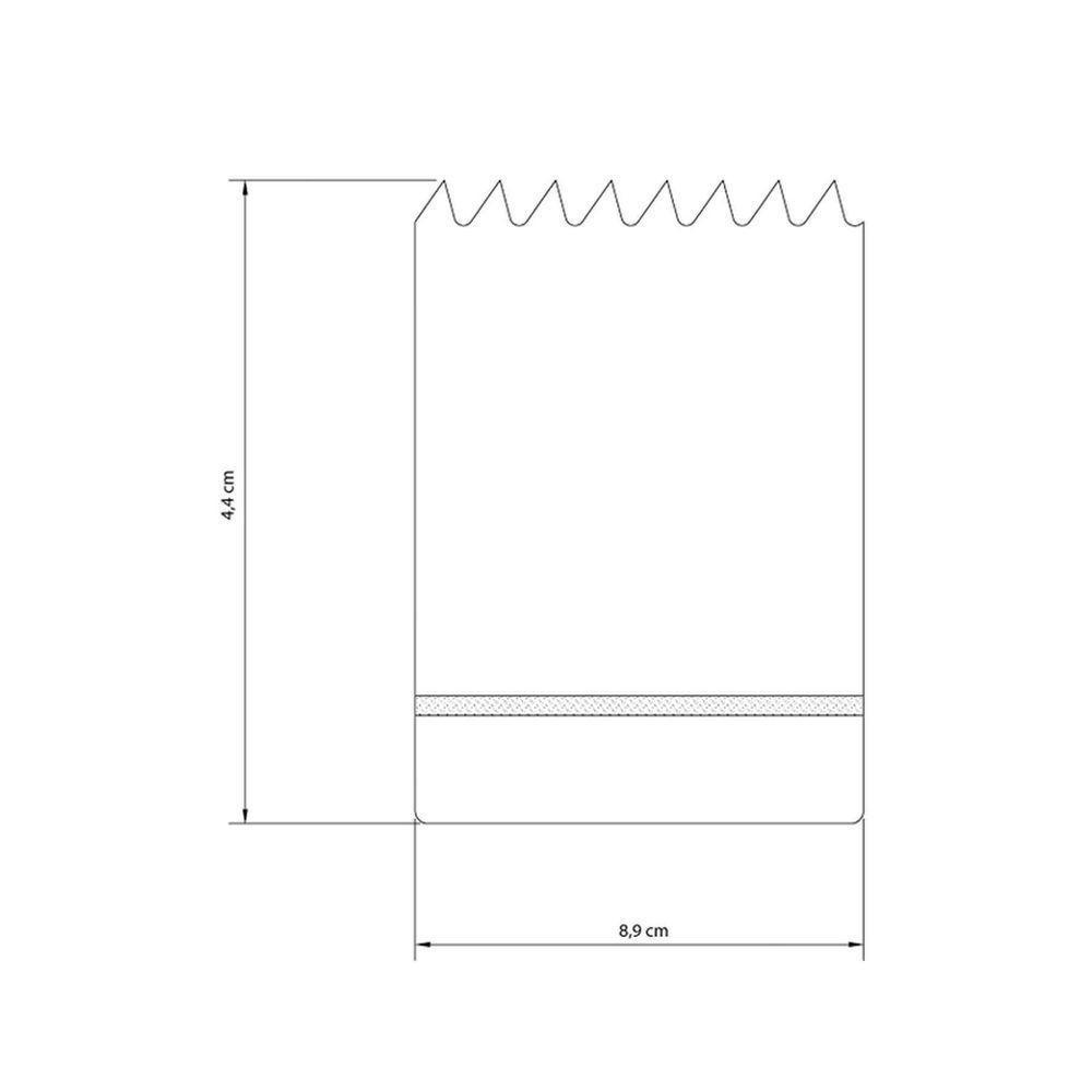 Serra Copo Bi-metálica 89 Mm 3.1/2" Tramontina Com Dentes Em Aço Rápido Hss Tramontina - 3